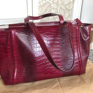 Iacucci Pelletteria Leather Textured Handbag